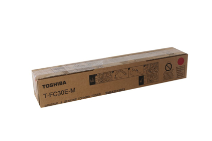 Toshiba T-FC30E-M Orjinal Kırmızı Toner E-Studio 2050C-2550C-2051C-2551C Resim